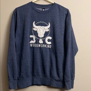 Initial Attraction Denim Blue, Sweatshirt Size M